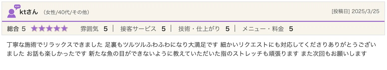 K様(女性/40代)