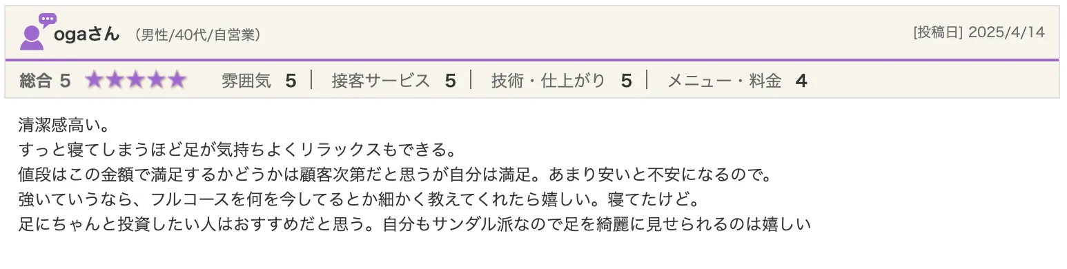 O様(男性/40代)