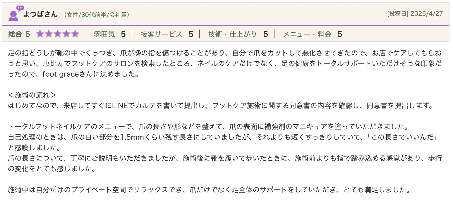 Y様(女性/30代)
